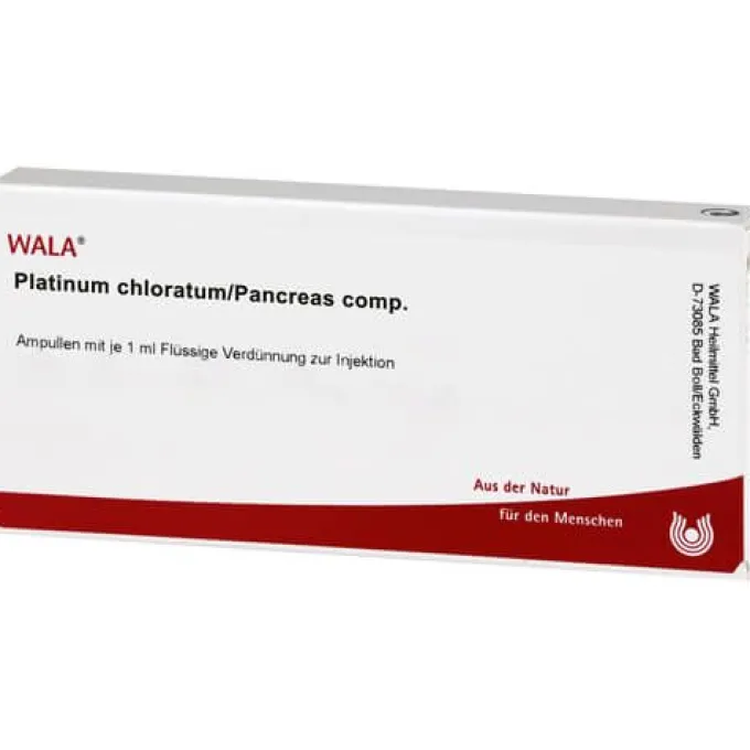 PLATINUM CHLORATUM/PANCREAS comp.Ampullen 10X1 ml