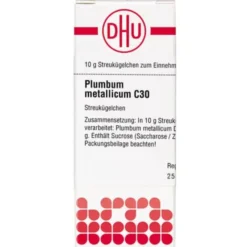 PLUMBUM METALLICUM C 30 Globuli 10 g