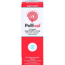 POLLIVAL 0,5 mg/ml Augentropfen Lösung 10 ml