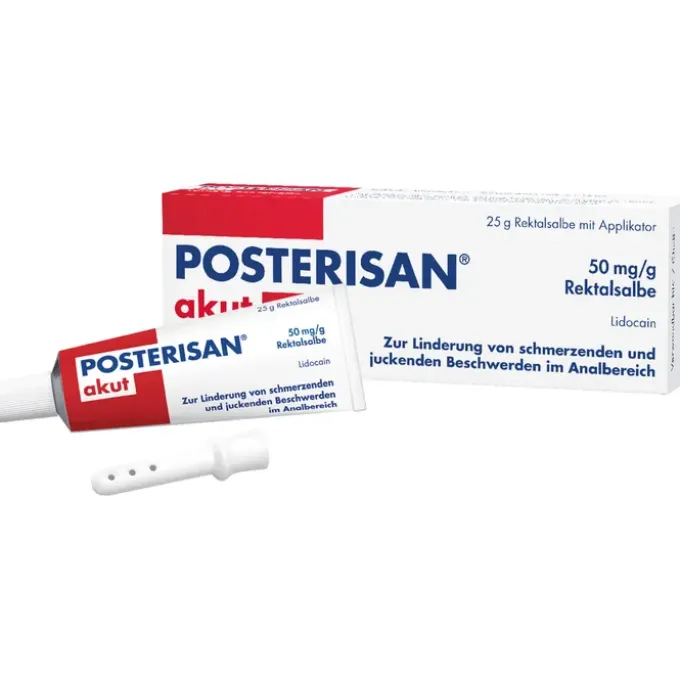 POSTERISAN akut 50 mg/g Rektalsalbe 25 g