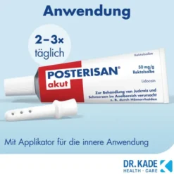 POSTERISAN akut 50 mg/g Rektalsalbe 25 g