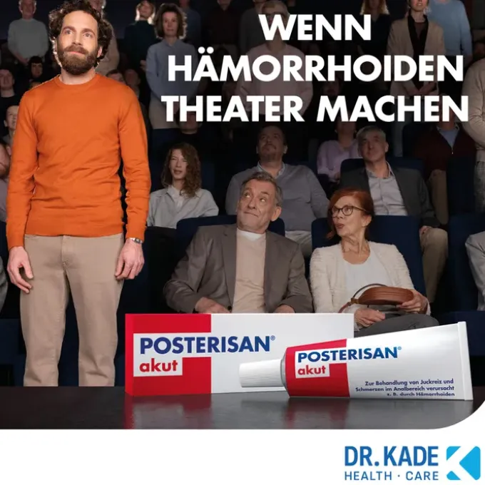 POSTERISAN akut 50 mg/g Rektalsalbe 25 g
