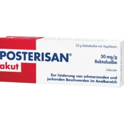 POSTERISAN akut 50 mg/g Rektalsalbe 25 g