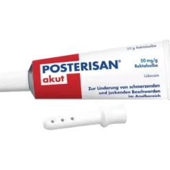 POSTERISAN akut 50 mg/g Rektalsalbe 25 g