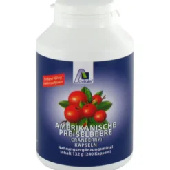 PREISELBEERE amerikanisch 400 mg Kapseln 240 Stück