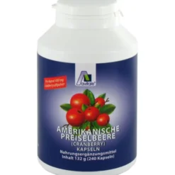 PREISELBEERE amerikanisch 400 mg Kapseln 240 Stück