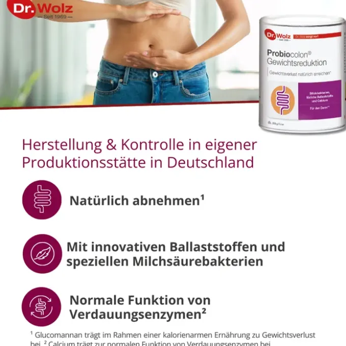 PROBIOCOLON Gewichtsreduktion Dr.Wolz Pulver 315 g