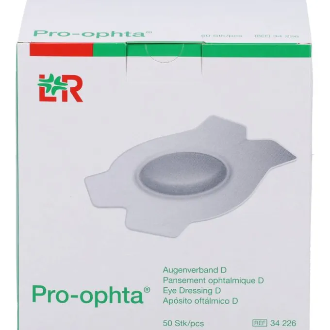 PRO-OPHTA Augenverband D 50 St