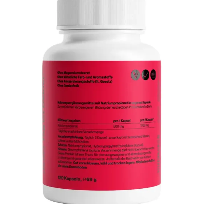 PROPIONSÄURE 500 mg Kapseln 120 Stück