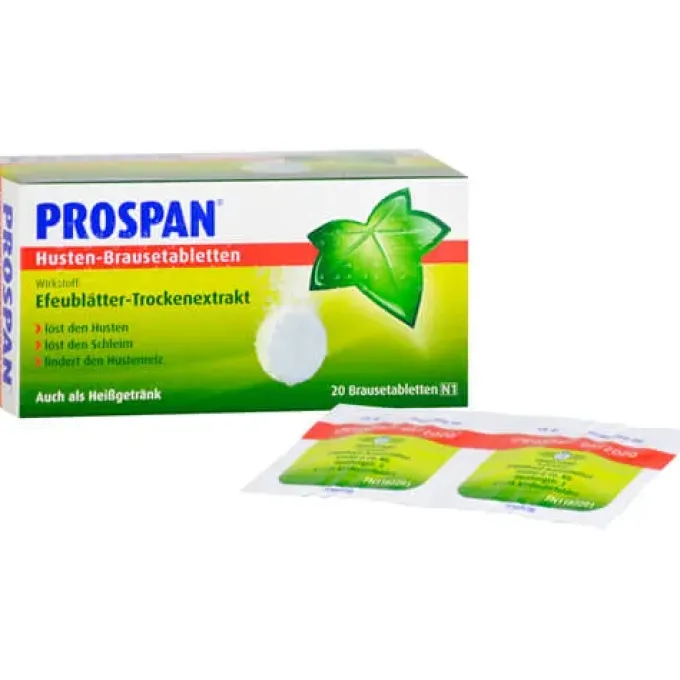 PROSPAN Husten Brausetabletten 20 St