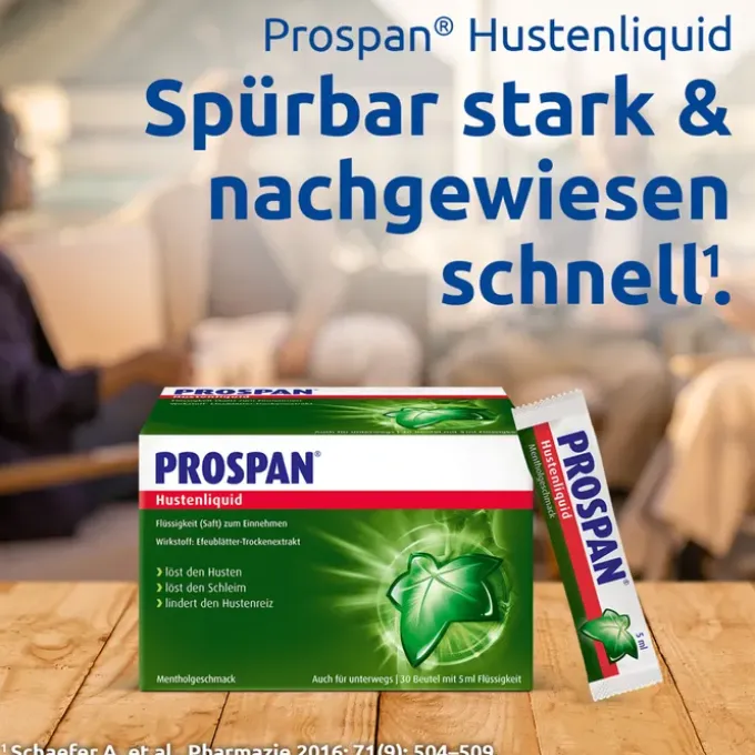 PROSPAN Hustenliquid im Portionsbeutel 150 ml