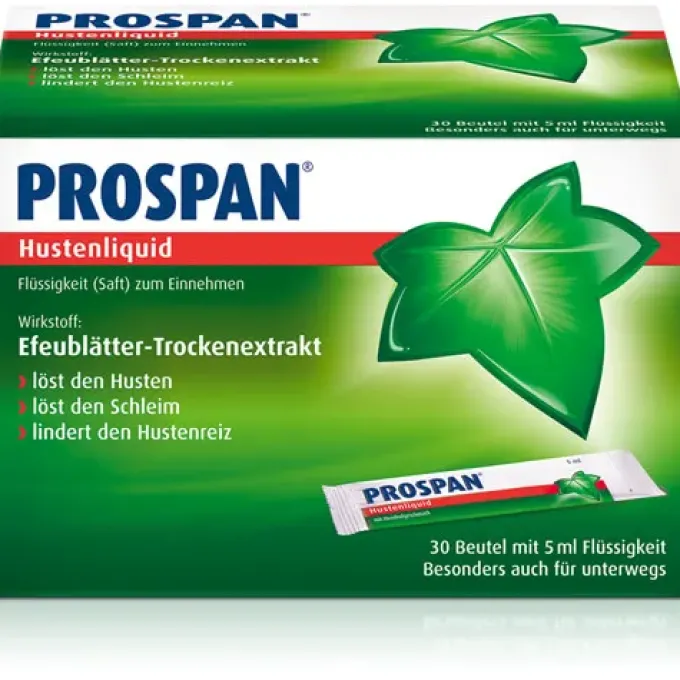 PROSPAN Hustenliquid im Portionsbeutel 150 ml