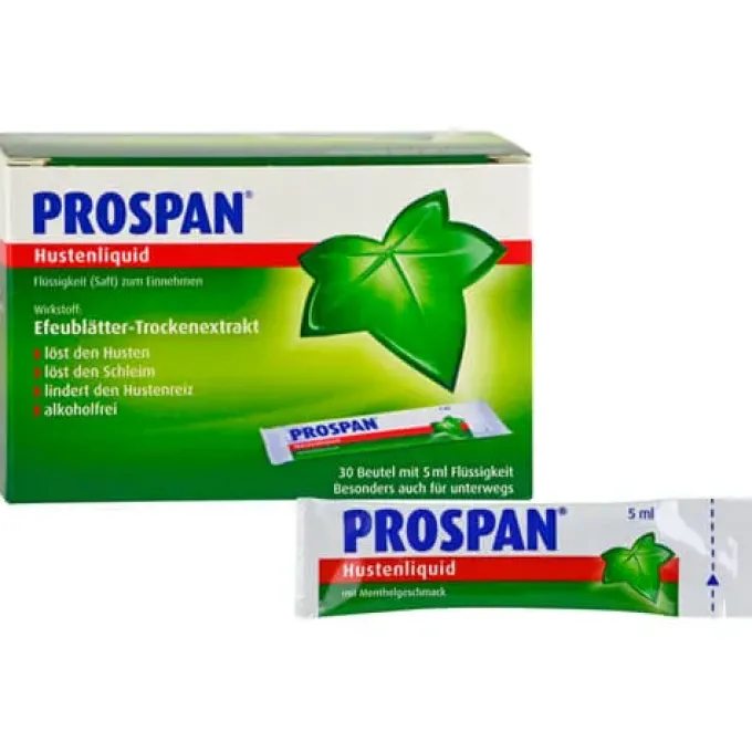 PROSPAN Hustenliquid im Portionsbeutel 150 ml