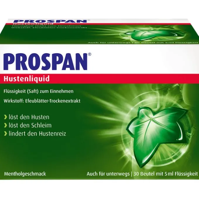 PROSPAN Hustenliquid im Portionsbeutel 150 ml