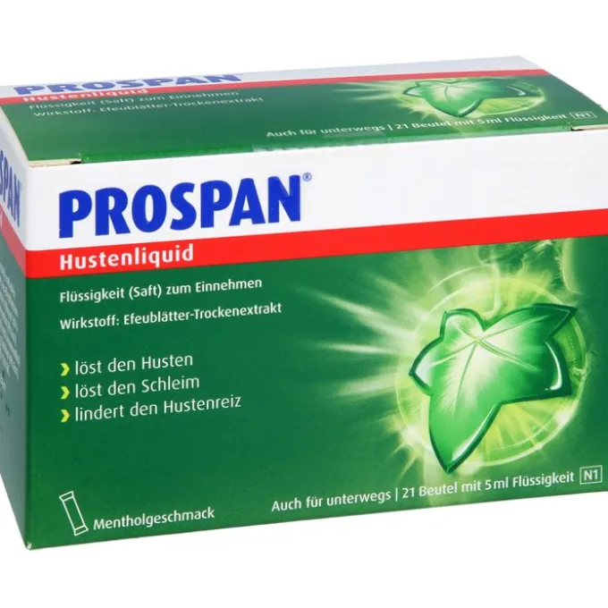 PROSPAN Hustenliquid im Portionsbeutel 105 ml