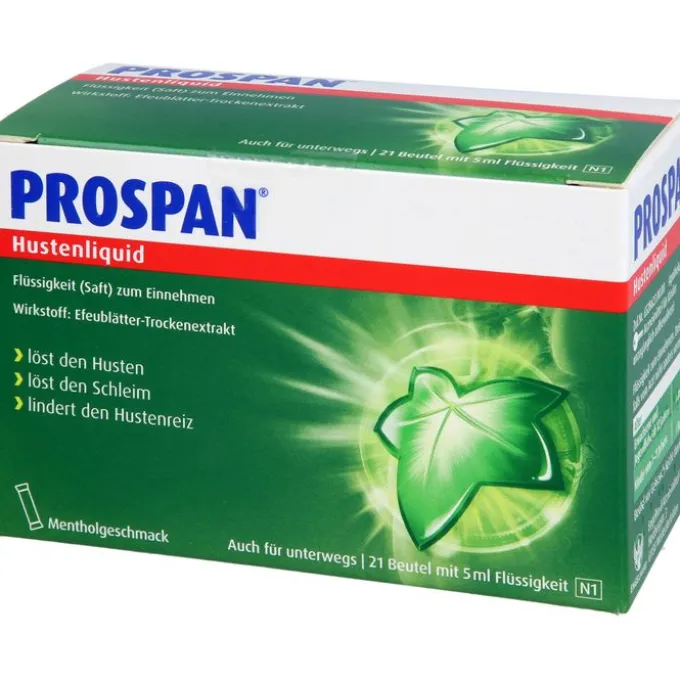 PROSPAN Hustenliquid im Portionsbeutel 105 ml
