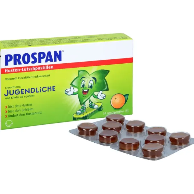 PROSPAN Husten Lutschpastillen 20 St