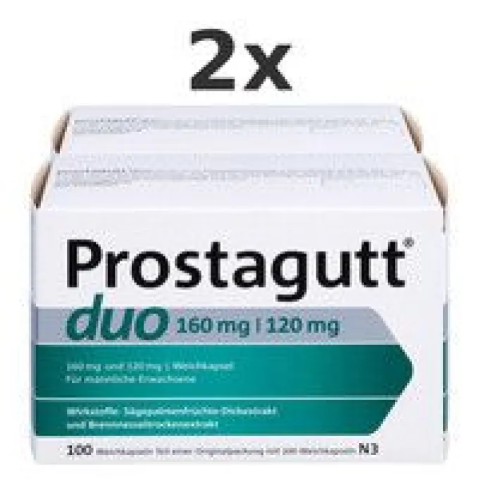 PROSTAGUTT duo 160 mg/120 mg Weichkapseln Set 2x200 St