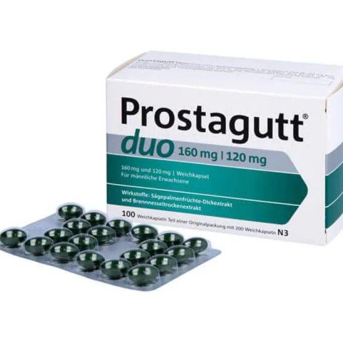 PROSTAGUTT duo 160 mg/120 mg Weichkapseln 200 St