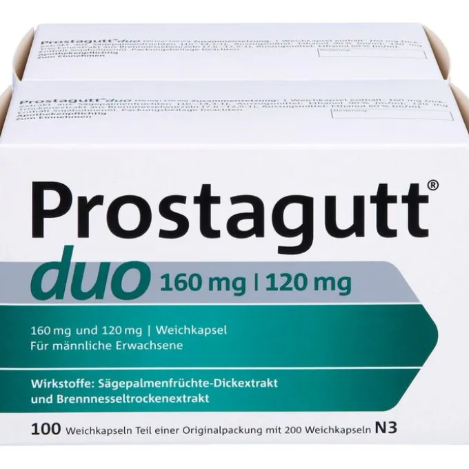 PROSTAGUTT duo 160 mg/120 mg Weichkapseln 200 St
