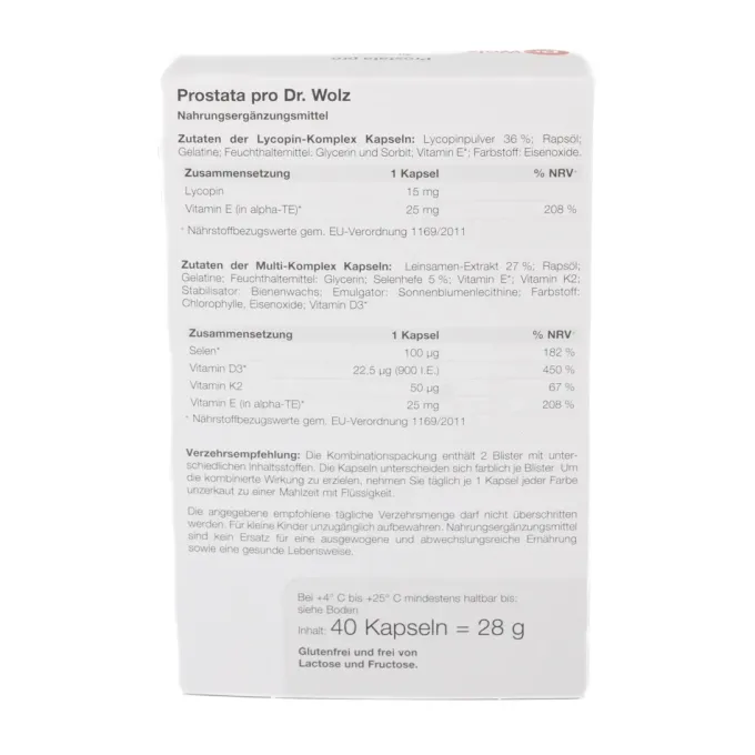 PROSTATA PRO Dr.Wolz Kapseln 40 Stück