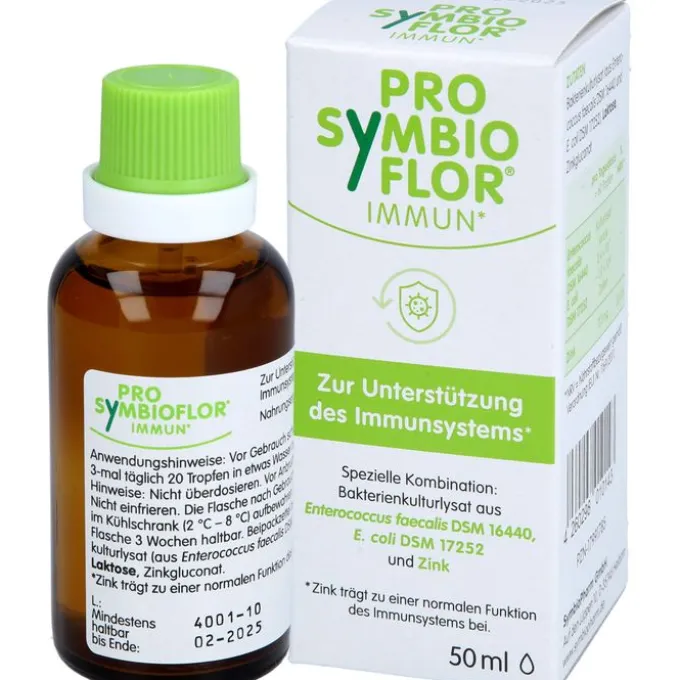 PRO-SYMBIOFLOR Immun mit Bakterienkulturen & Zink 50 ml
