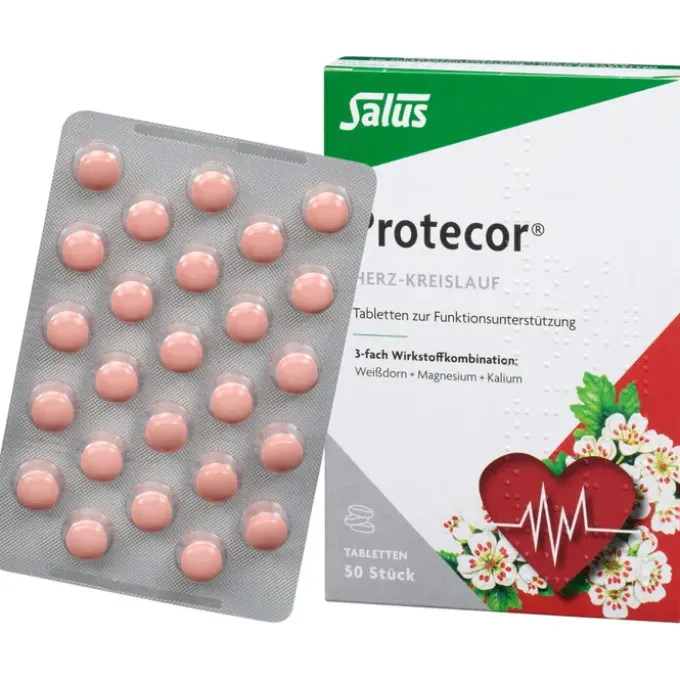 PROTECOR Herz-Kreislauf Tabl.z.Funktionsunt.Salus 50 St