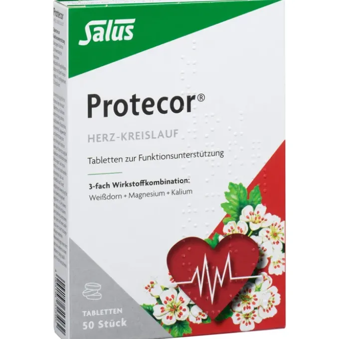 PROTECOR Herz-Kreislauf Tabl.z.Funktionsunt.Salus 50 St