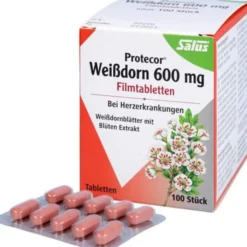 PROTECOR Weißdorn 600 mg Filmtabletten 100 St