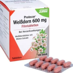 PROTECOR Weißdorn 600 mg Filmtabletten 100 St