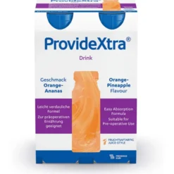 PROVIDE Xtra Drink Orange Ananas Trinkflasche 4X200 ml