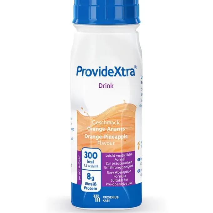 PROVIDE Xtra Drink Orange Ananas Trinkflasche 4X200 ml