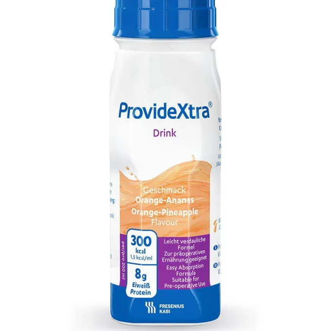 PROVIDE Xtra Drink Orange Ananas Trinkflasche 4X200 ml