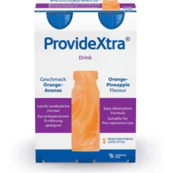 PROVIDE Xtra Drink Orange Ananas Trinkflasche 4X200 ml