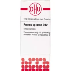 PRUNUS SPINOSA D 12 Globuli 10 g