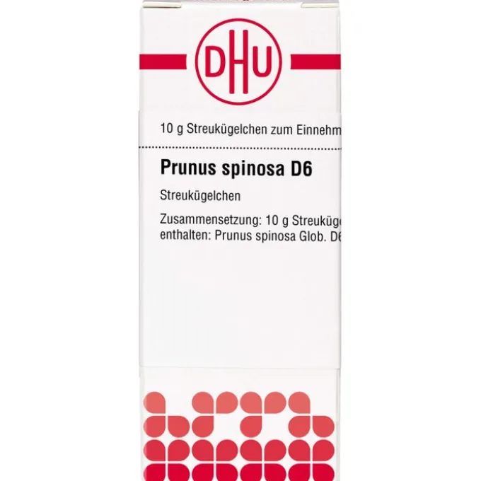 PRUNUS SPINOSA D 6 Globuli 10 g