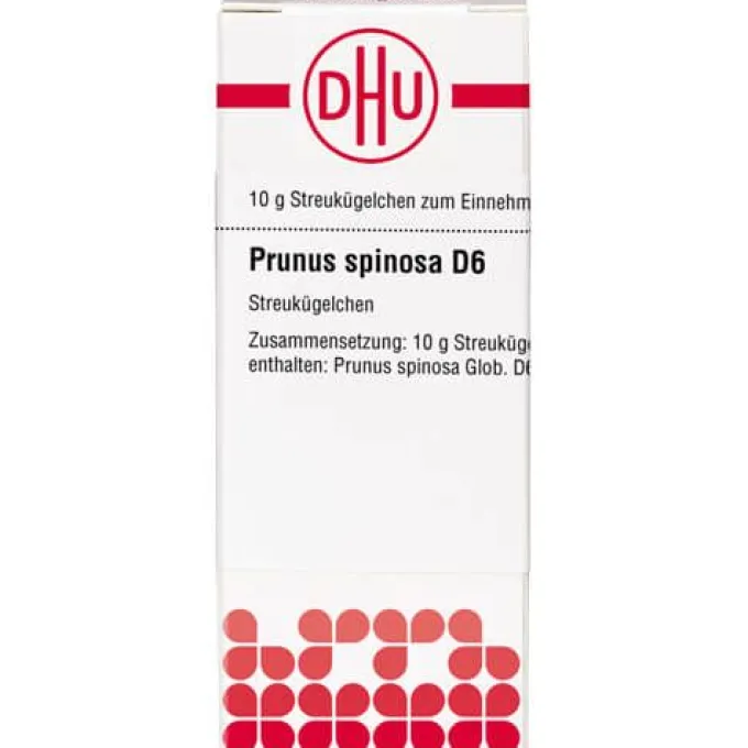 PRUNUS SPINOSA D 6 Globuli 10 g