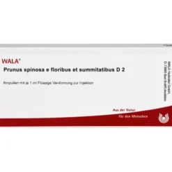 PRUNUS SPINOSA E floribus et summitatibus D 2 Amp. 10X1 ml