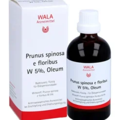 PRUNUS SPINOSA E floribus W5% Oleum 100 ml