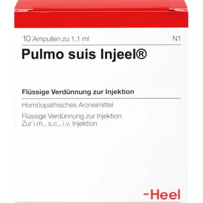 PULMO SUIS Injeel Ampullen 10 St
