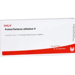 PULMO/TARTARUS stibiatus II Ampullen 10X1 ml