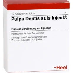 PULPA DENTIS SUIS Injeel Ampullen 10 St