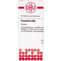 PULSATILLA D 30 Tabletten 80 St