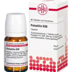 PULSATILLA D 30 Tabletten 80 St