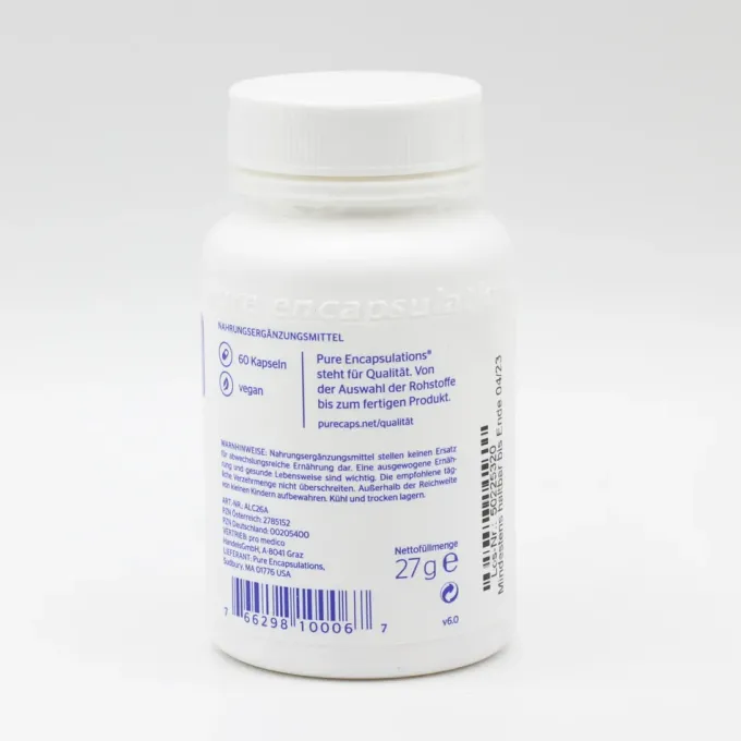 PURE ENCAPSULATIONS Acetyl L Carnitin 250mg Kaps. 60 Stück