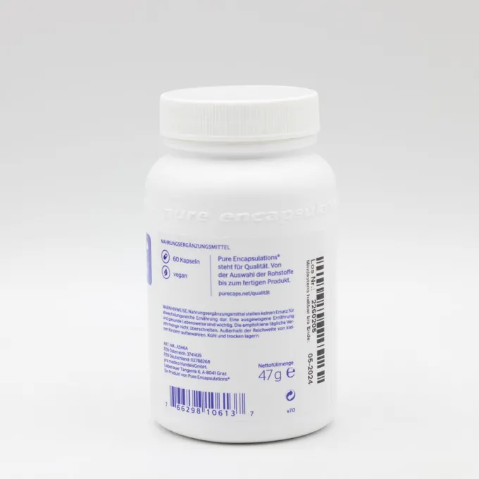 PURE ENCAPSULATIONS Ashwagandha Kapseln 60 Stück