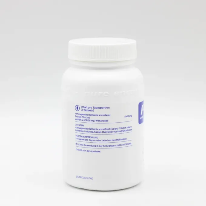 PURE ENCAPSULATIONS Ashwagandha Kapseln 60 Stück