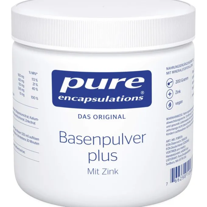 PURE ENCAPSULATIONS Basenpulver plus Pure 365 Plv. 200 g