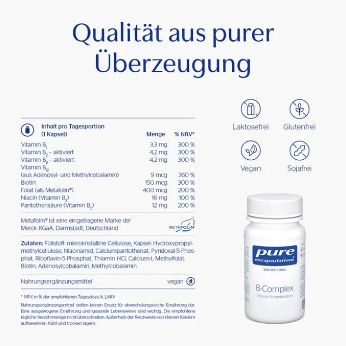 PURE ENCAPSULATIONS B-Complex Kapseln 60 Stück