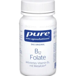 PURE ENCAPSULATIONS B12 Folate Kapseln 90 Stück